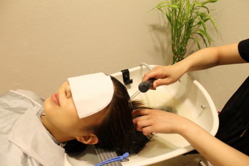 頭皮洗浄_シャンプー&ヘアパック